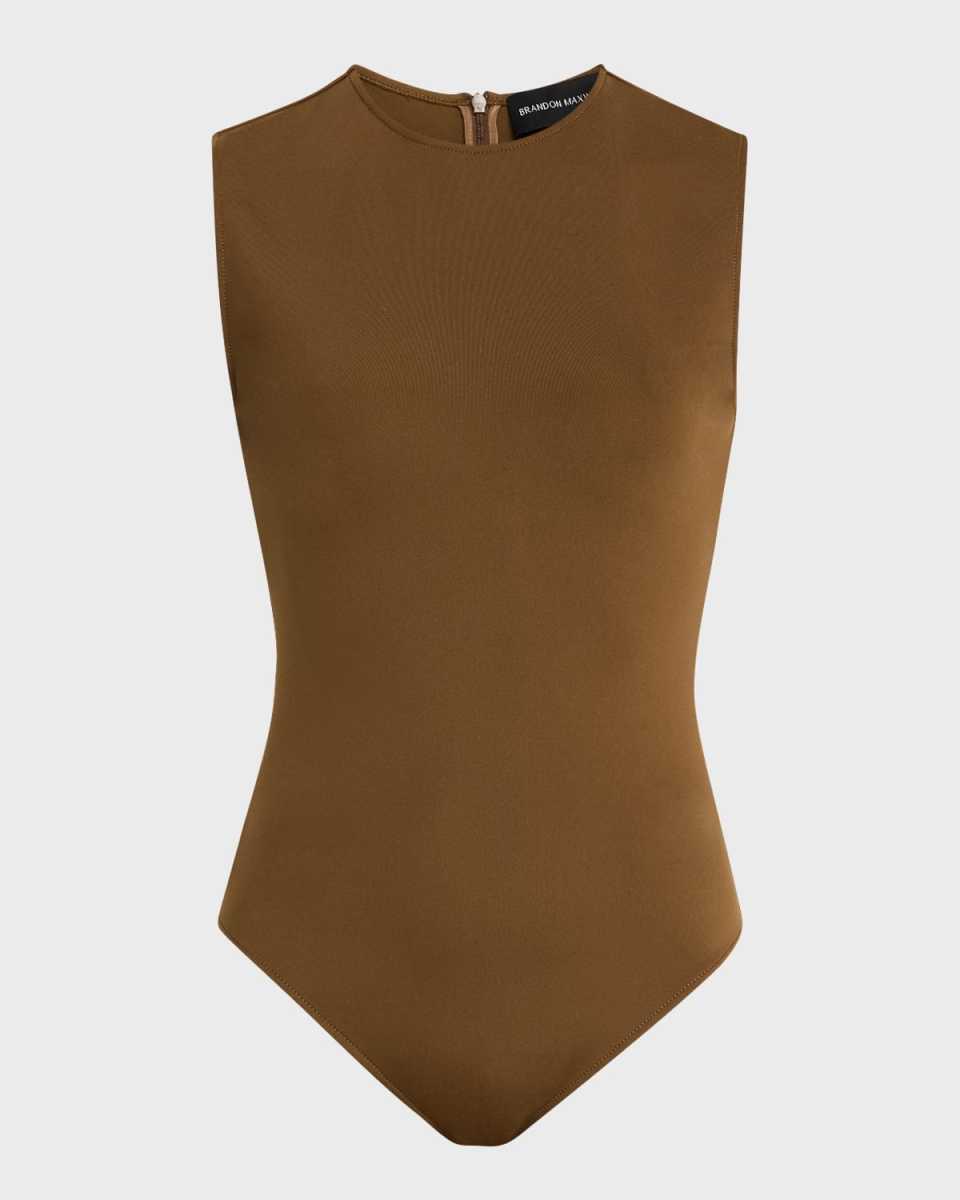Neoprene Sleeveless Bodysuit